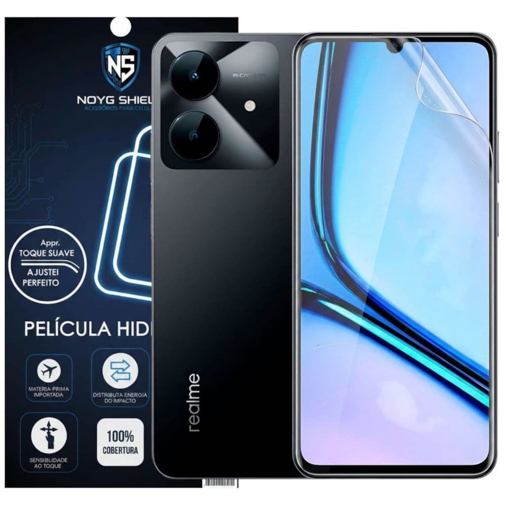 Pelicula Gel Hidrogel Anti Impacto para Realme Note 60x