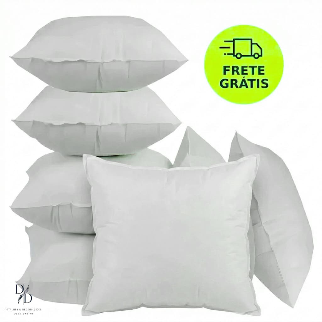 ENCHIMENTO DE ALMOFADA REFIL 45X45 CM - ALMOFADAS MACIA E LAVAVÉL !!ENVIO IMEDIATO!!