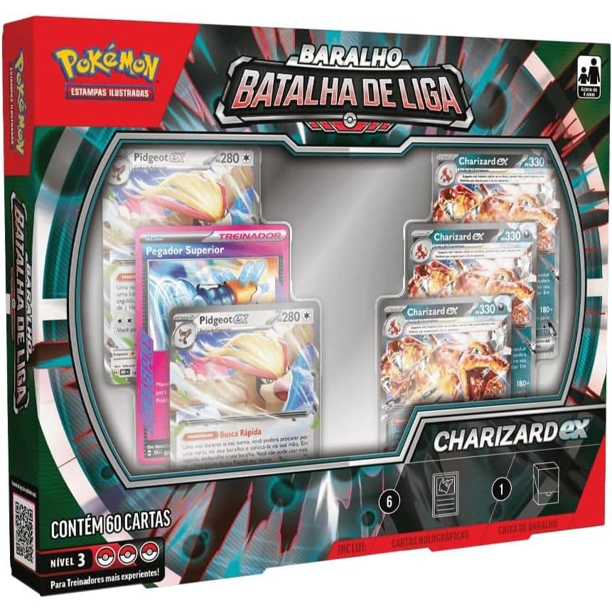 Pokemon Deck Batalha de Liga / Mega  Copag
