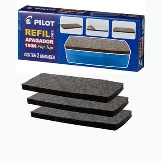 Refil Para Apagador De Quadro Branco FlipTop 150N Pilot