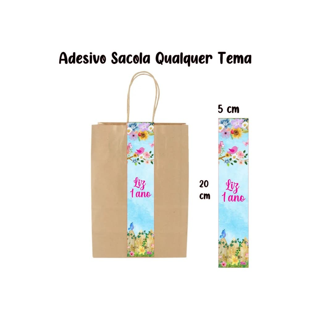 Adesivo de Sacola/Adesivo em Tira ate 100 adesivos /Adesivos Qualquer Tema