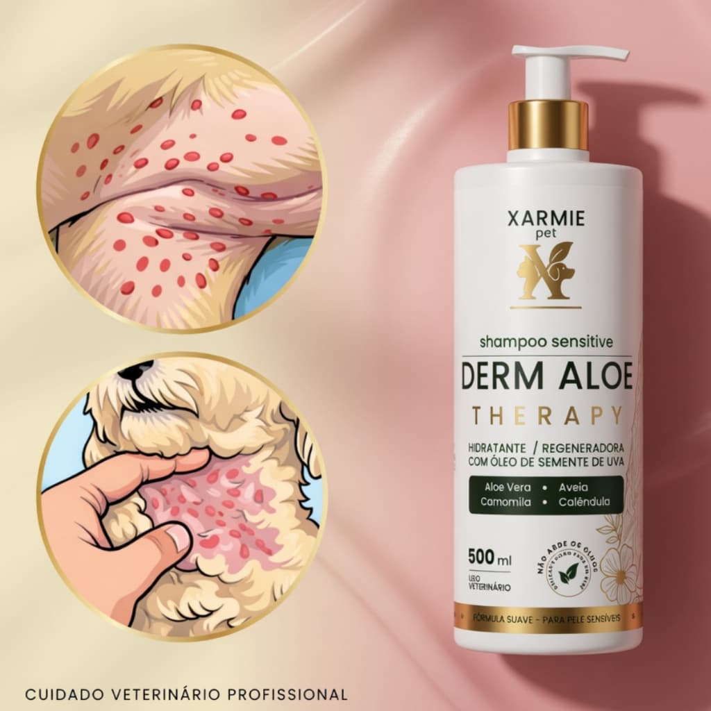 Shampoo Para Dermatites Atópica em Cachorro Natural