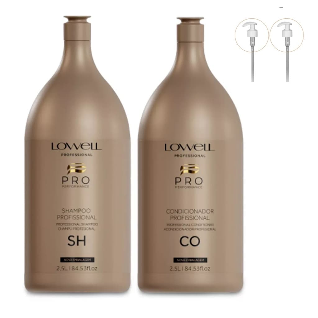 Kit Lavatório Profissional Sha 2,5l + Cond 2,5l Lowell