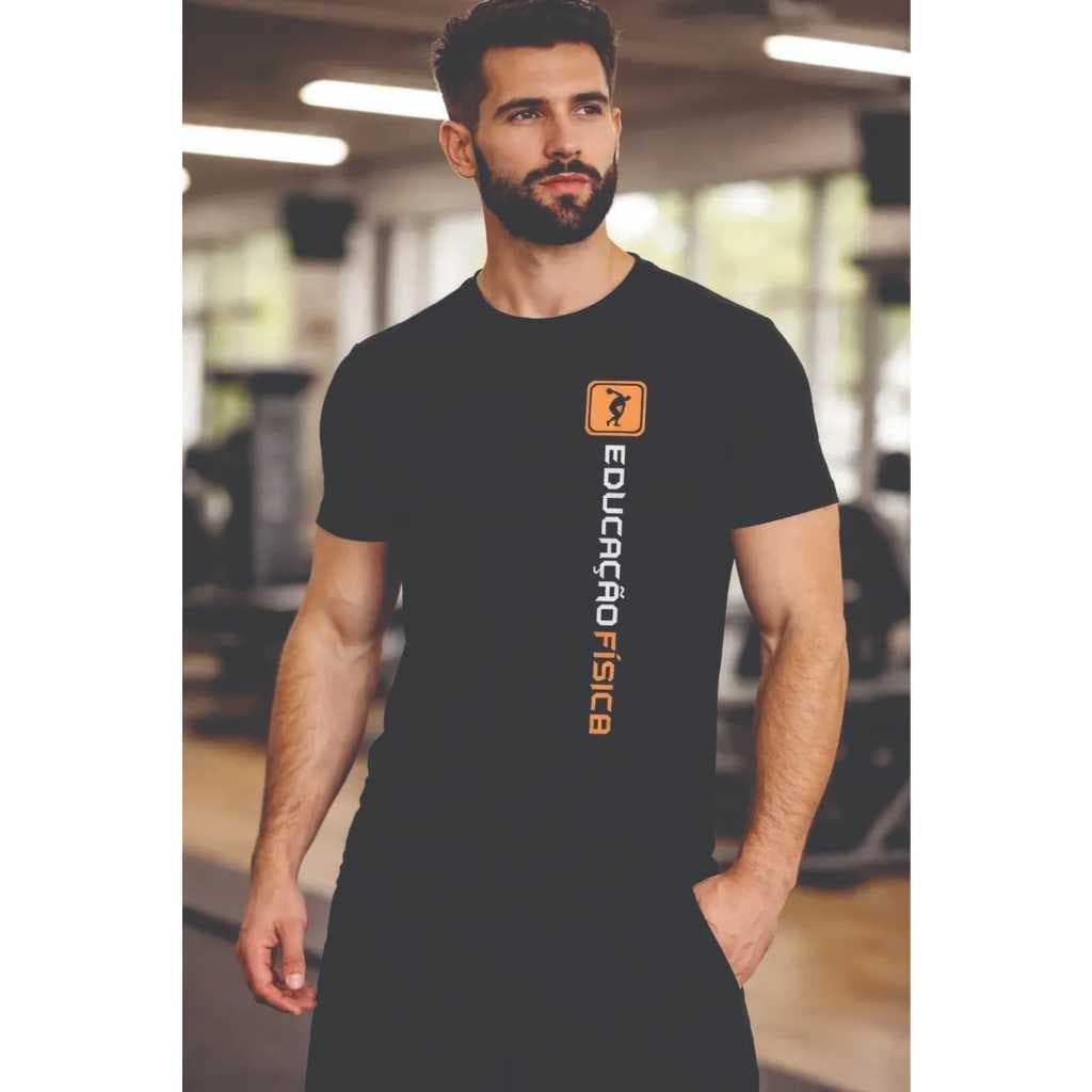 Camiseta Educação Física Dry Fit Treino Professor Academia Aluno