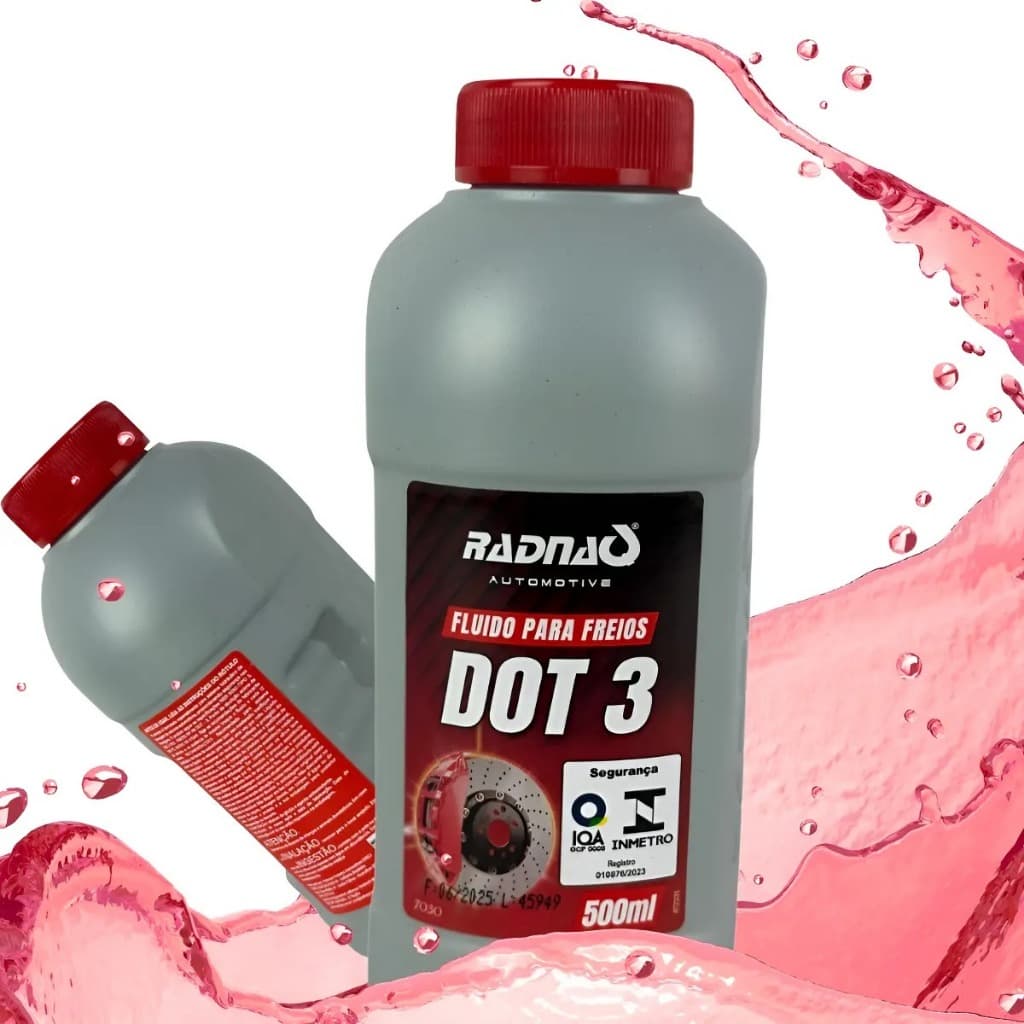 Fluído Óleo De Freio DOT3 500ml Radnaq