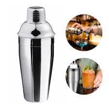 Coqueteleira Inox 500ml Cobbler Shake Drink Bartender Mixer Bar Profissional Coquetel