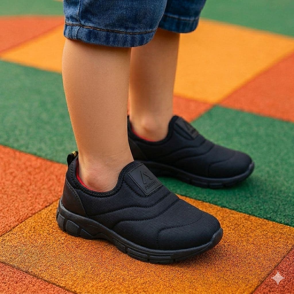 Tênis Arrow Slip On Unissex Infantil Leve Macio Confortável Ideal Para o Dia a Dia Envio Rápido
