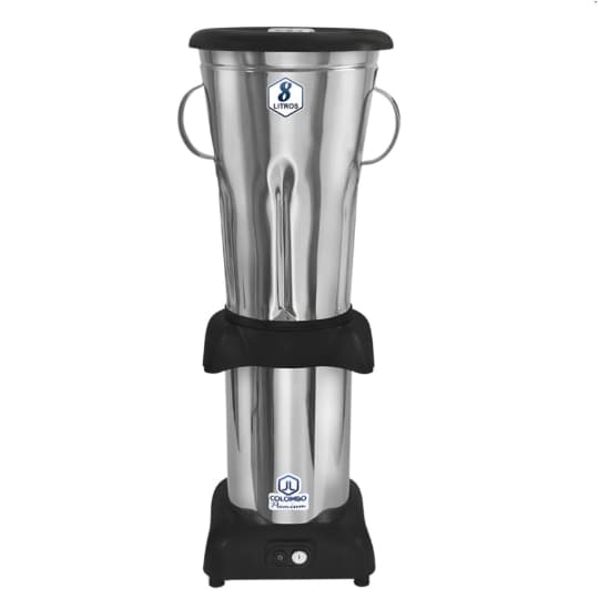 Liquidificador Industrial Profissional 8 LITROS Inox Baixa Rotação(1200W) Bivolt JL COLOMBO