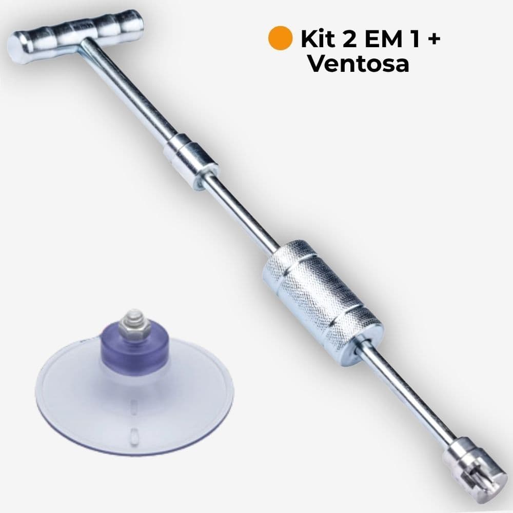 Repuxadeira Martelinho De Ouro 2 Em 1 Remove Amassado Manual Automotiva