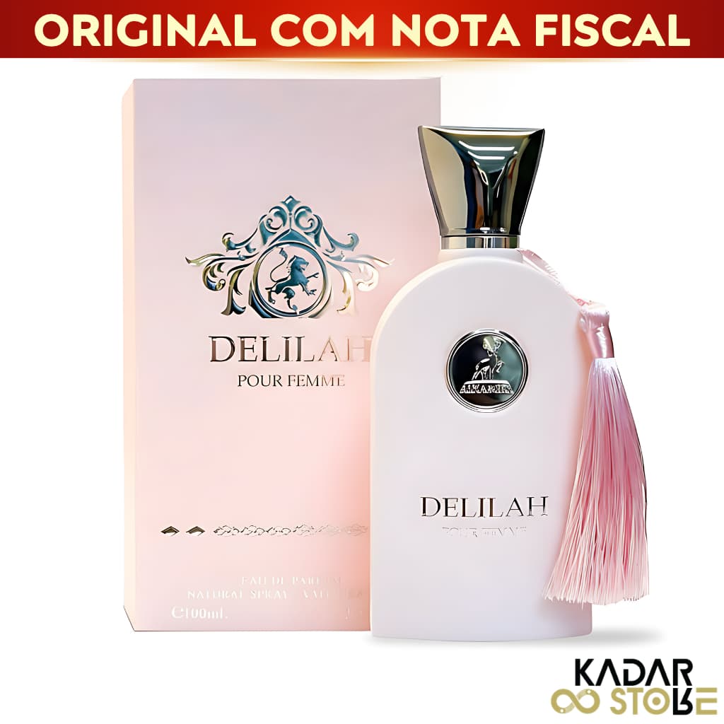 Perfume Árabe Delilah Maison Alhambra ORIGINAL | ALTA FIXAÇÃO | LACRADO COM SELO HOLOGRÁFICO | 100ml