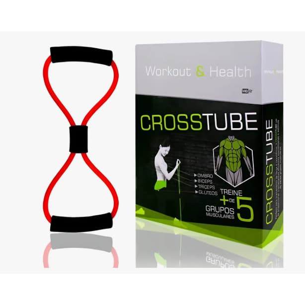 Elástico Extensor Tensão P/ Treino Musculação Exercícios