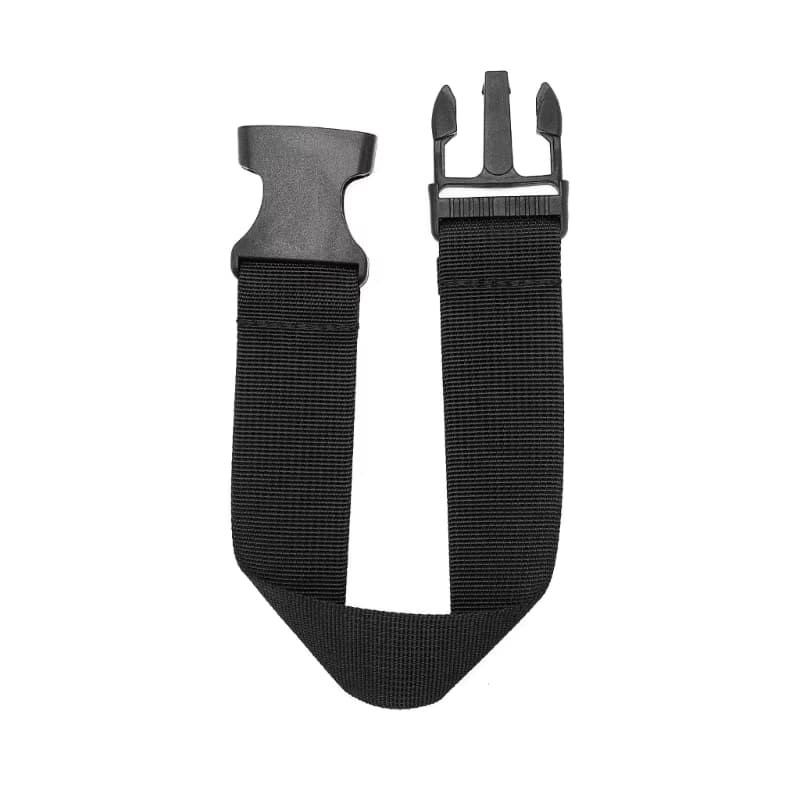 Alça Cinta Alongador de Bolsa Cinto Cadarço Correia Fecho Fivela Reposição 30mm Preto AFR