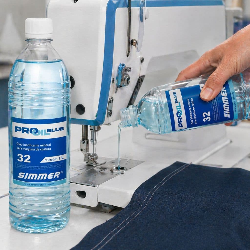 Óleo Lubrificante 32 Para Máquina De Costura Industrial 1L