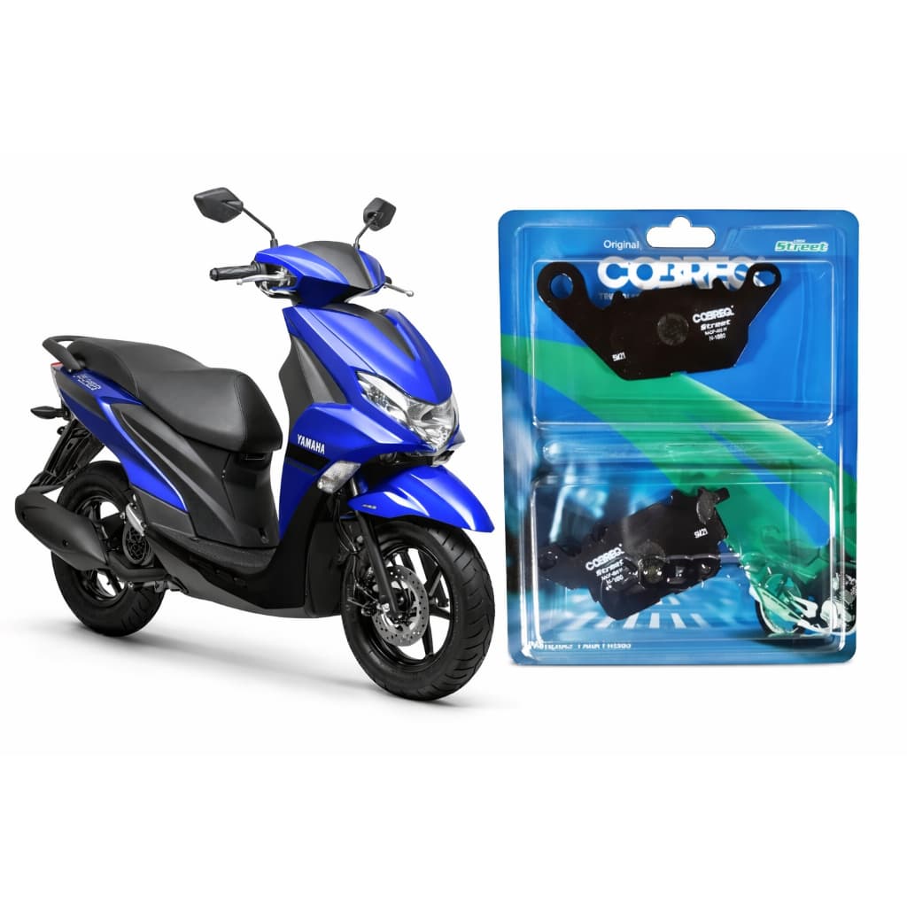 Pastilha Freio Dianteiro Yamaha Fluo 125 2022 a 2026 Original Cobreq
