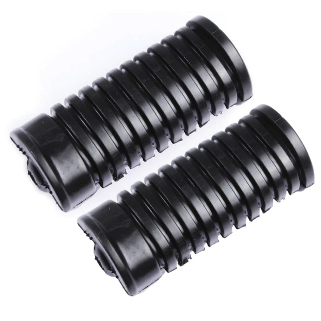 Par Estribo Borracha Apoio De Pé Motoqueiro Motoboy Honda Biz 100 125