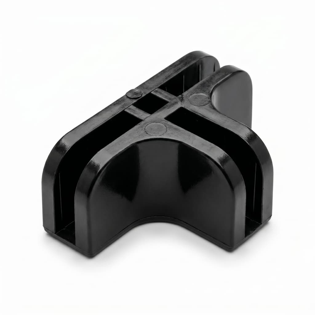 Conectivos Conectores Preto Para Montagem Balcão Vidro Tela 4mm - Distribuidor Autorizado - KIT