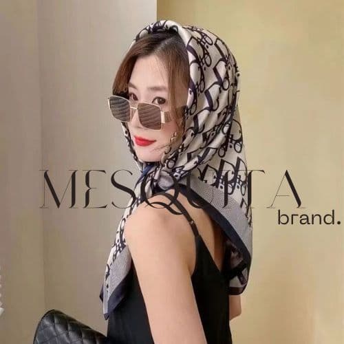 Bandana Lenço modelo estampado fashion feminino