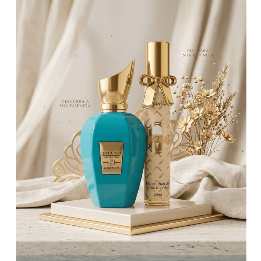 KIT Feminino Perfume Brand Collection No.402 - Body Splash de Bolso Yasmim&Ju No.229