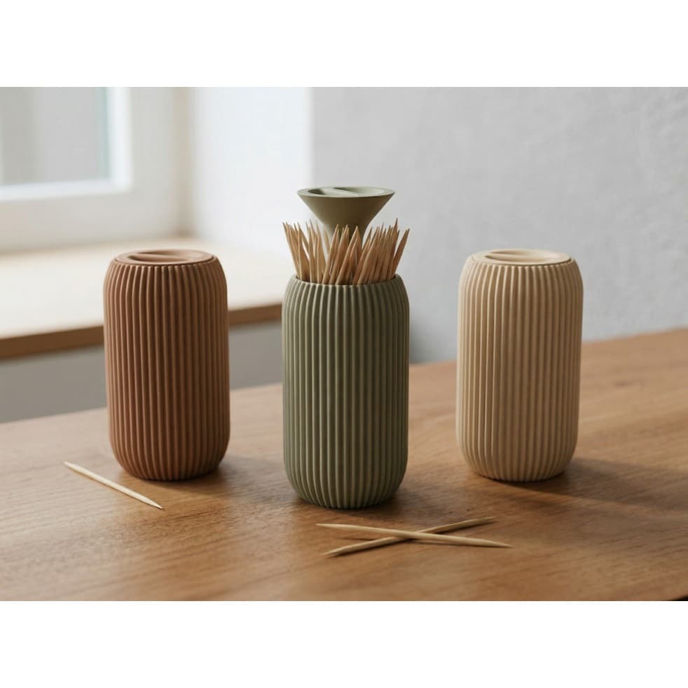 Paliteiro Japandi com Design Moderno e Texturizado