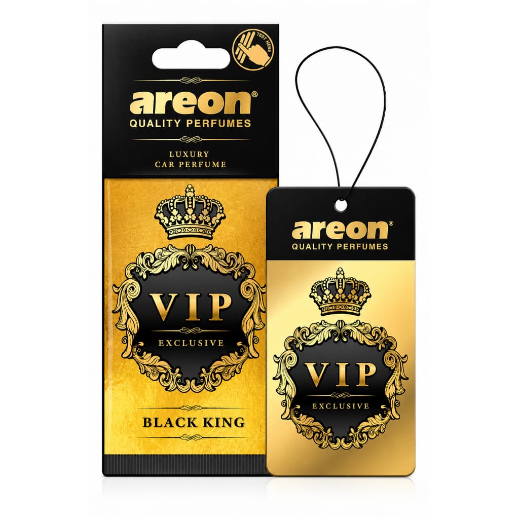 CHEIRINHO AREON VIP BLACK KING AROMATIZANTE AUTOMOTIVO BLACK KING