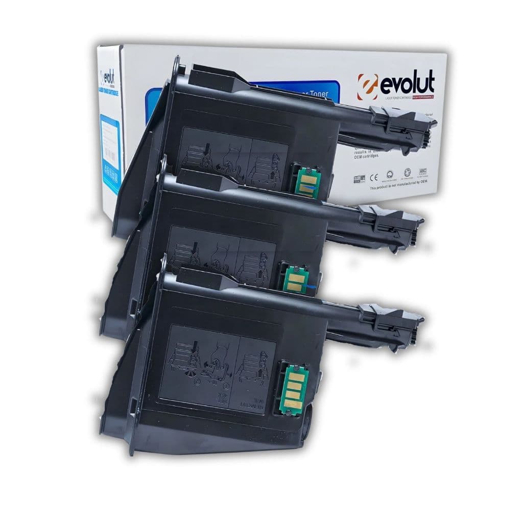 KIT 3 Toner Compatível Tk1122 FS1060 FS1060DN Evolut