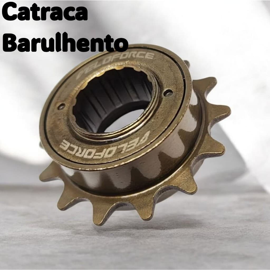 Catraca Roda Livre 14 e 18 Dentes Barulhenta Veloforce