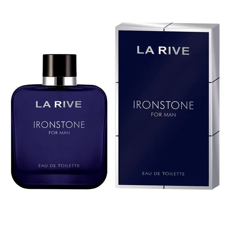 Perfume Masculino Ironstone La Rive EDT 100ml Fresco, Amadeirado e Marcante