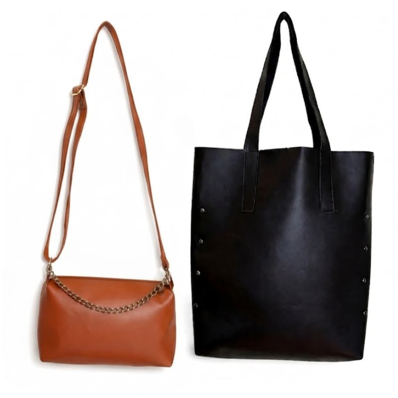 Kit Conjunto Bolsa Grande Pequena Transversal Ombro Dias das Mães Promoção Outono/Inverno Moda Western Feminina Bag