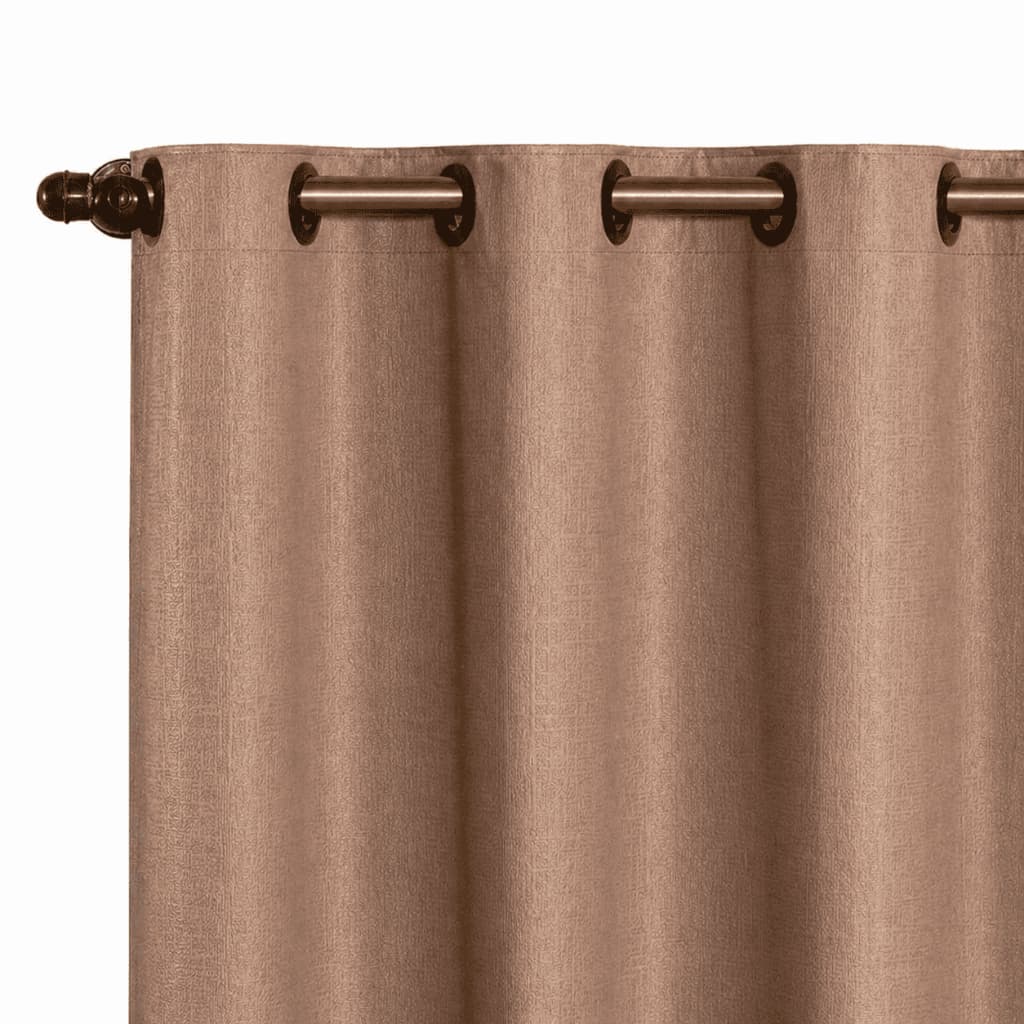 Cortina Blackout 1,10m x 1,30m Com Varão Incluso Para Sala e Quarto Folha Única