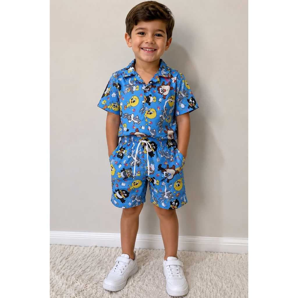 LOONEY TUNES BABY CONJUNTO MAURICINHO INFANTIL TEMÁTICO