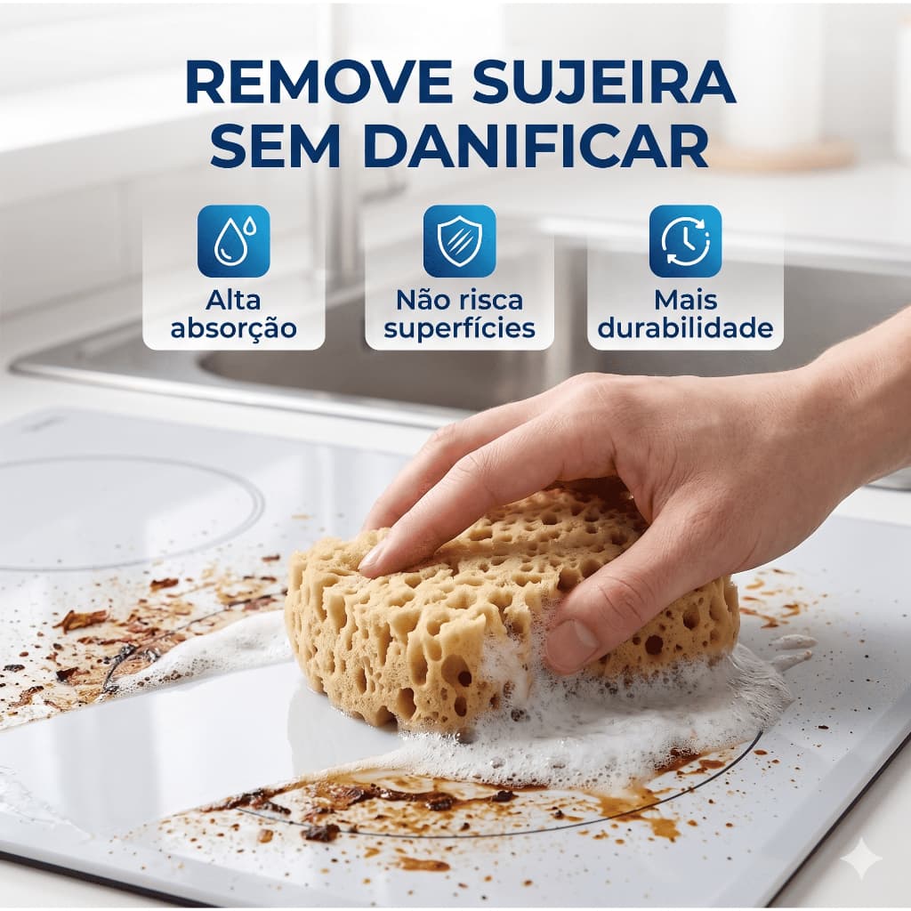 Esponja de Limpeza Premium
