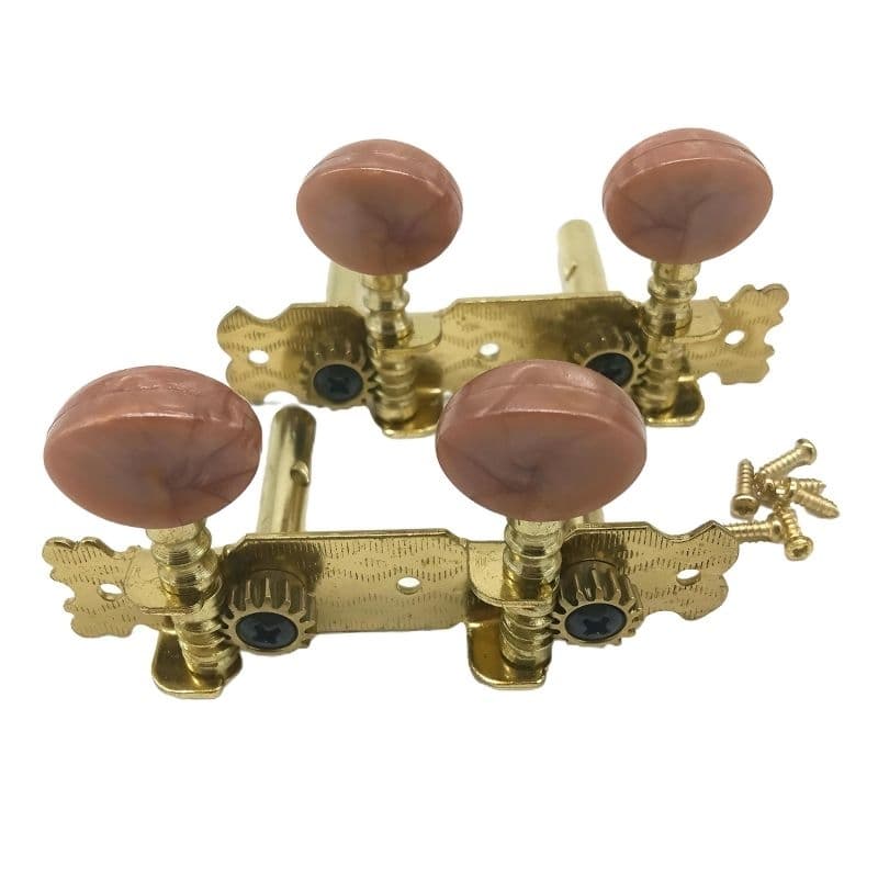 Tarraxas De Metal Pino Fino Para Cavaquinho Cavaco Cabeça Botões De celulóide