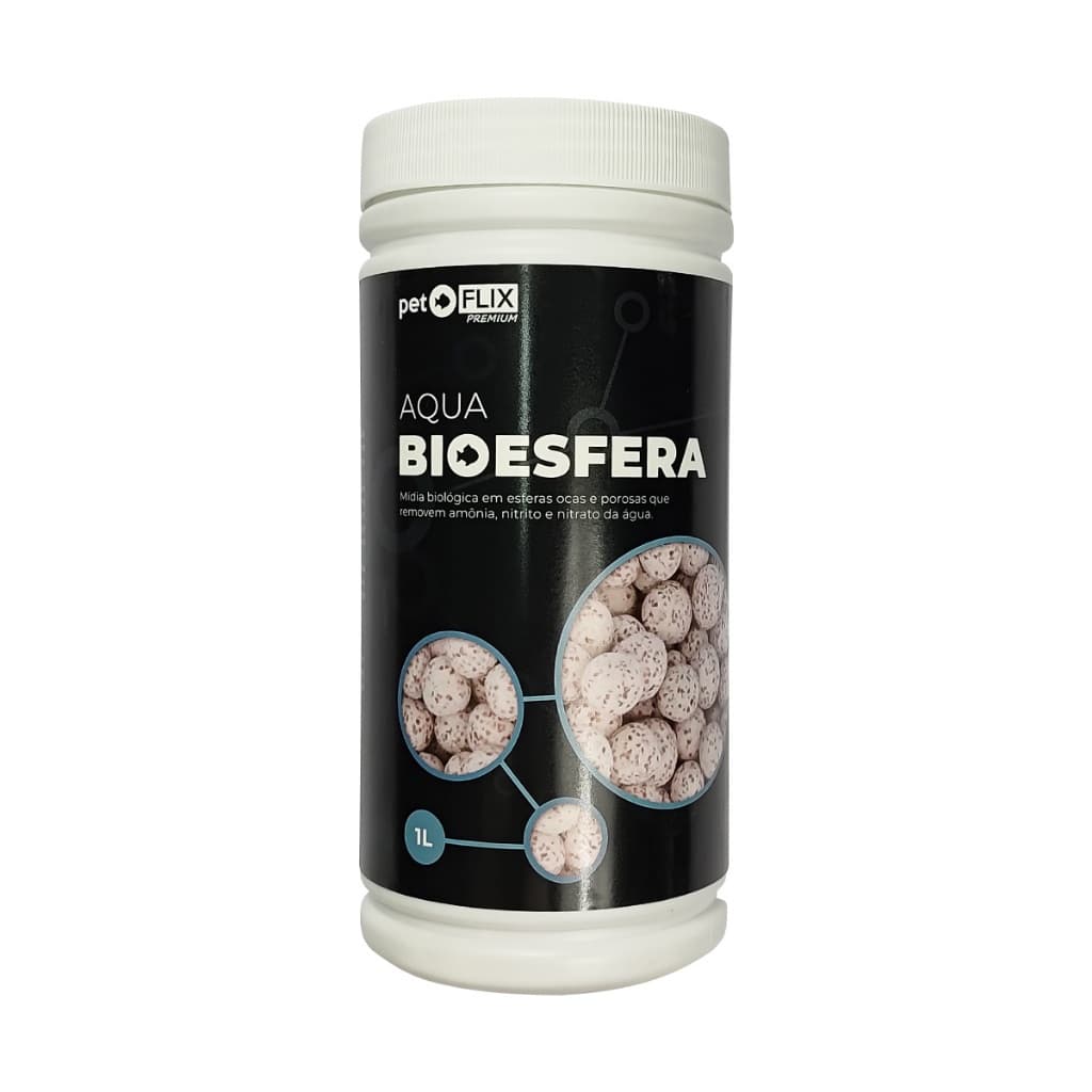 Mídia Biológica P/Aquário BioEsferas Pet Flix Premium 1L