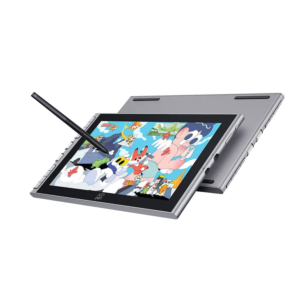 Mesa Digitalizadora XPPen Artist 12 V3 – Cinza - Stift-Display – 11,9" – 1920 × 1080 (Full HD) – 16k - CPCD121FH-GR CINZ