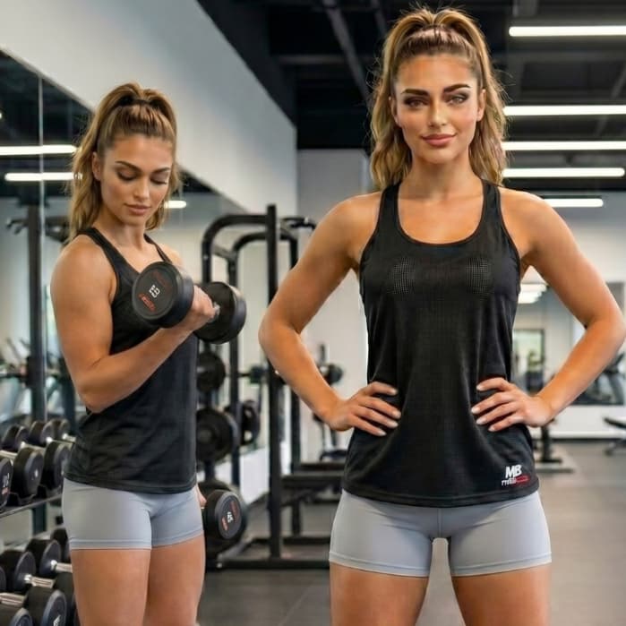 Kit 3 Blusas Regata Dry Fit Femininas Premium Academia Corrida e Treino Camiseta