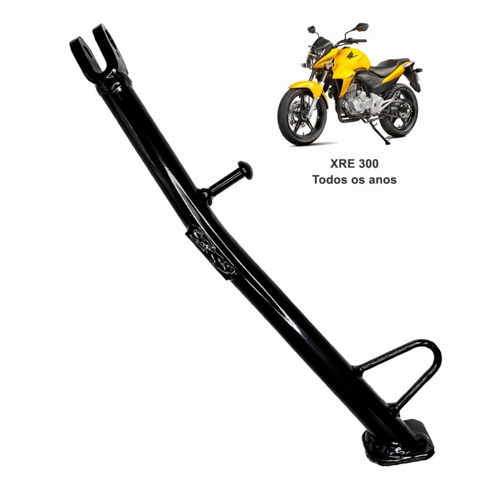 Cavalete Descanso Lateral Honda Xre 300 Reforçado Pezinho Todos Anos