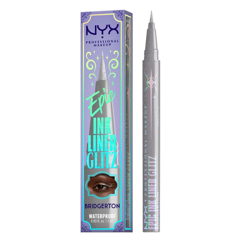 Beleza Minha | NYX Delineador Bridgerton Royal Epic Ink Liner Glitz