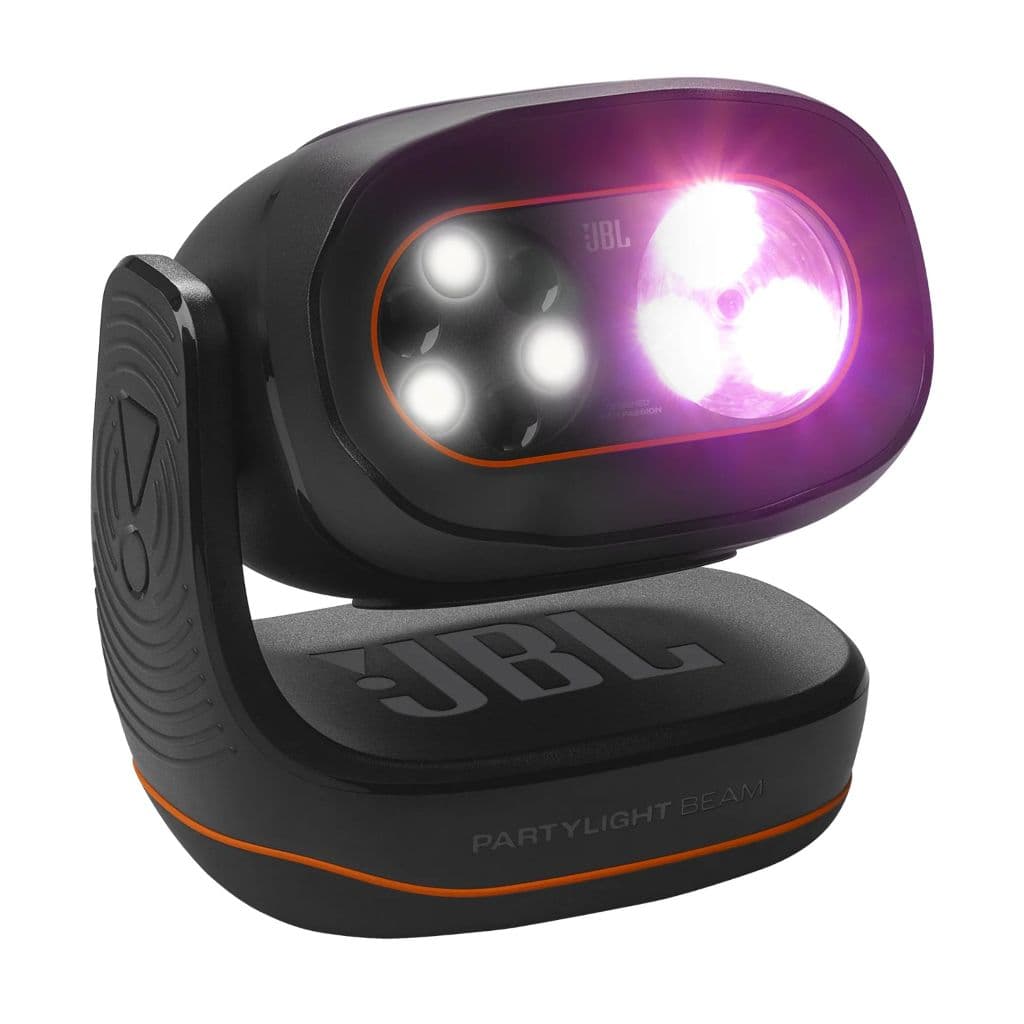 Projetor de Luzes Portátil JBL Partylight Beam Preto