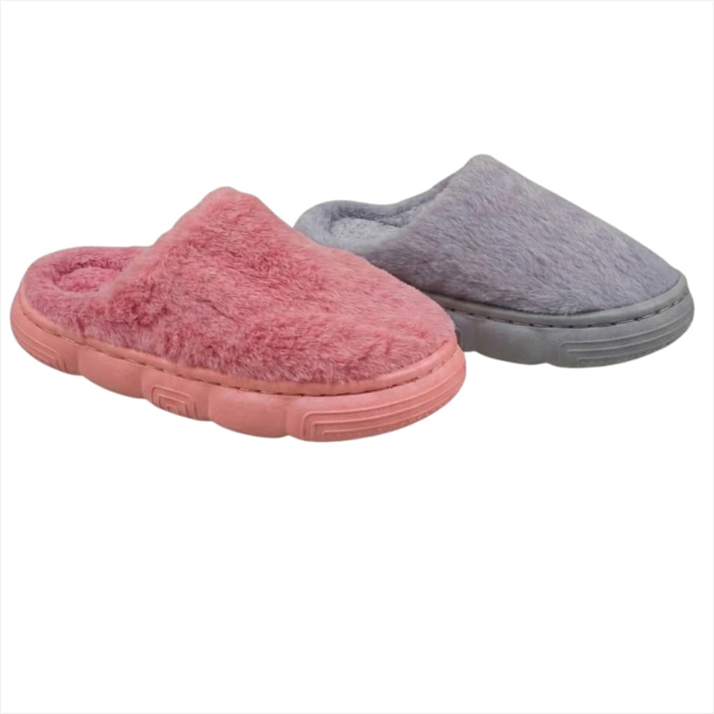 Pantufa Infantil Antiderrapante Nuvem Menina e Menino