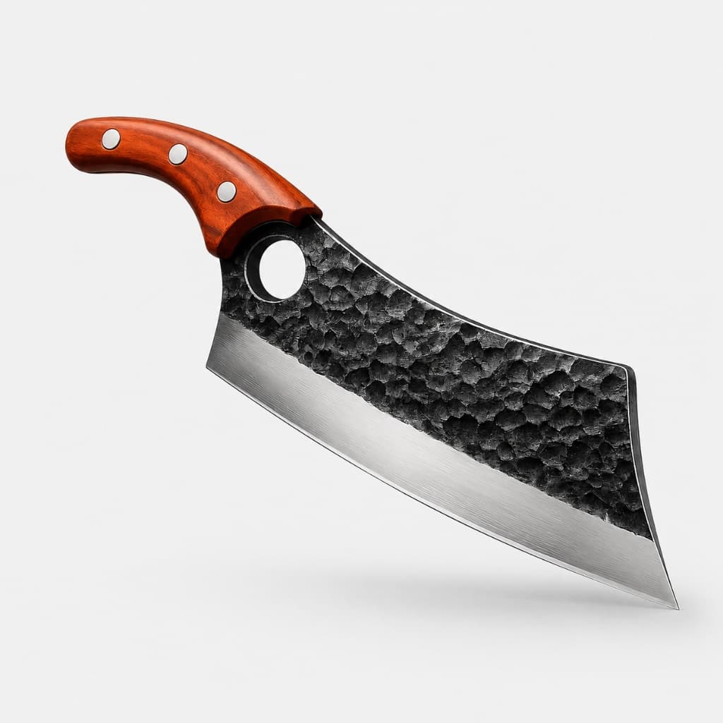 Cutelo Ferox Premium Forjado Manualmente Ideal Cortes Preciso De Carnes Frutas Preparos De Cozinha