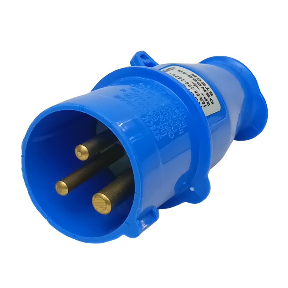 Plugue Macho Industrial 16a 2p+t 220v Steck N3076