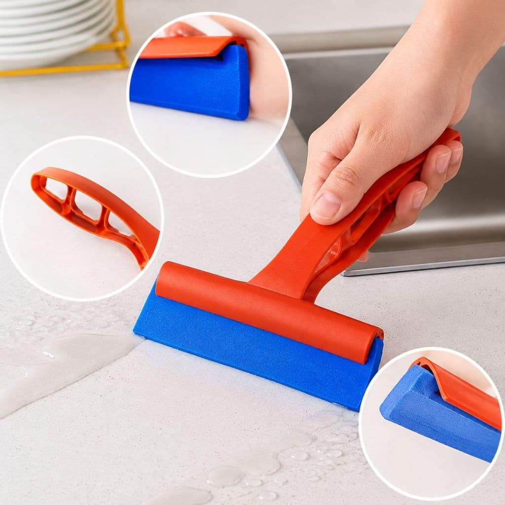 Rodinho de Pia Cozinha Rodo Mini Mop Multiuso Compacto e Resistente