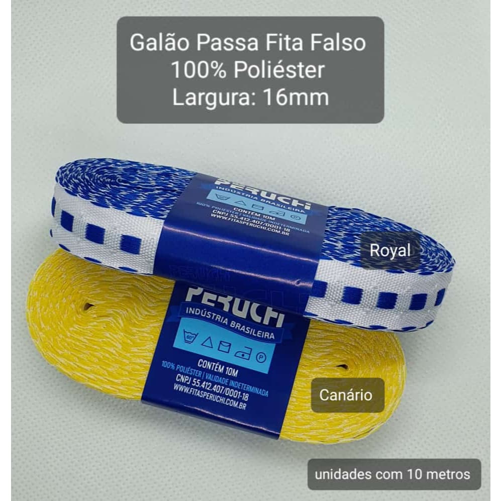 Galão Passa Fita Falso C/10 Metros