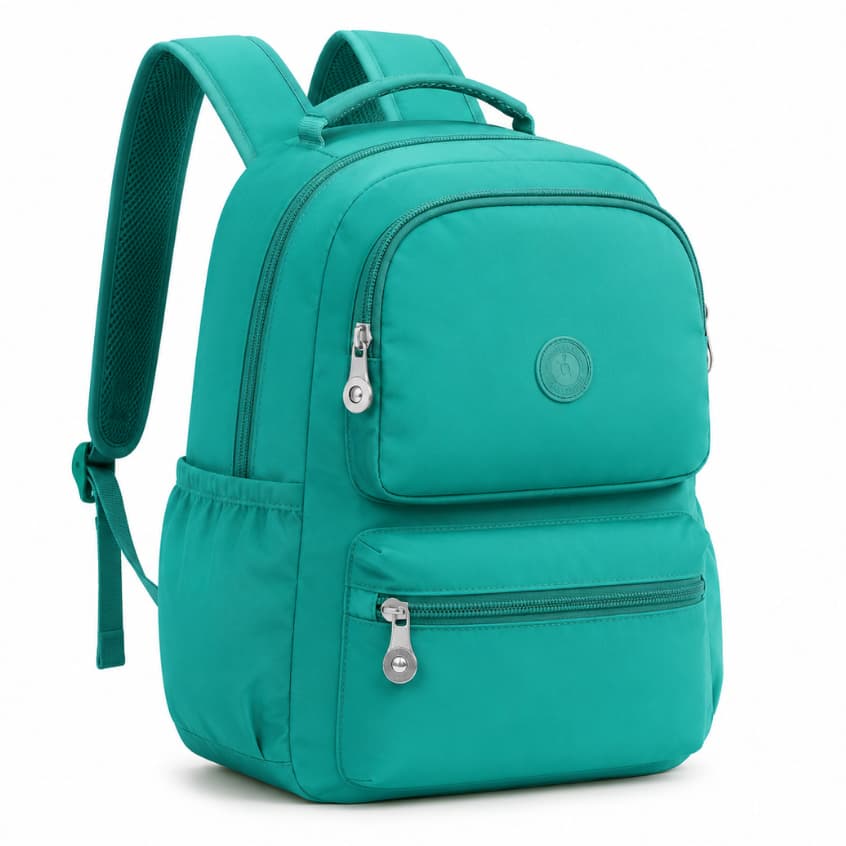 Mochila Feminina Masculina Casual Grande em Nylon para Uso Escolar Trabalho Faculdade