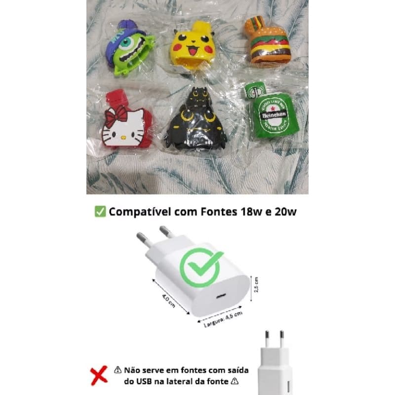 Kit Protetor De Carregador Personalizado