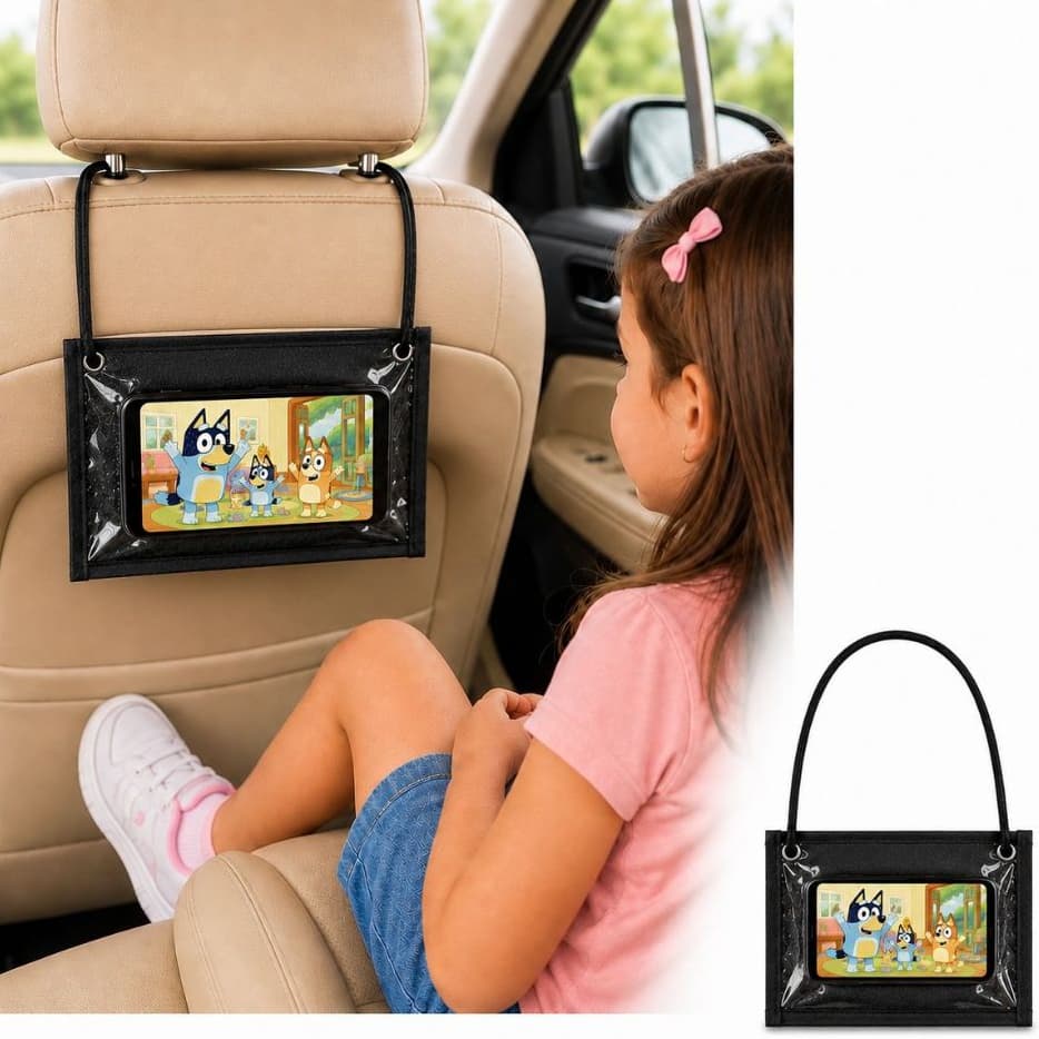 Suporte Veicular Para Celular Banco Traseiro Do Carro Viagens Passeios