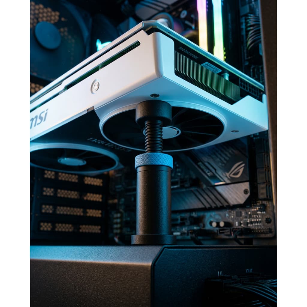 Suporte Placa De Vídeo Gpu Ajustável 3 peças Desktop