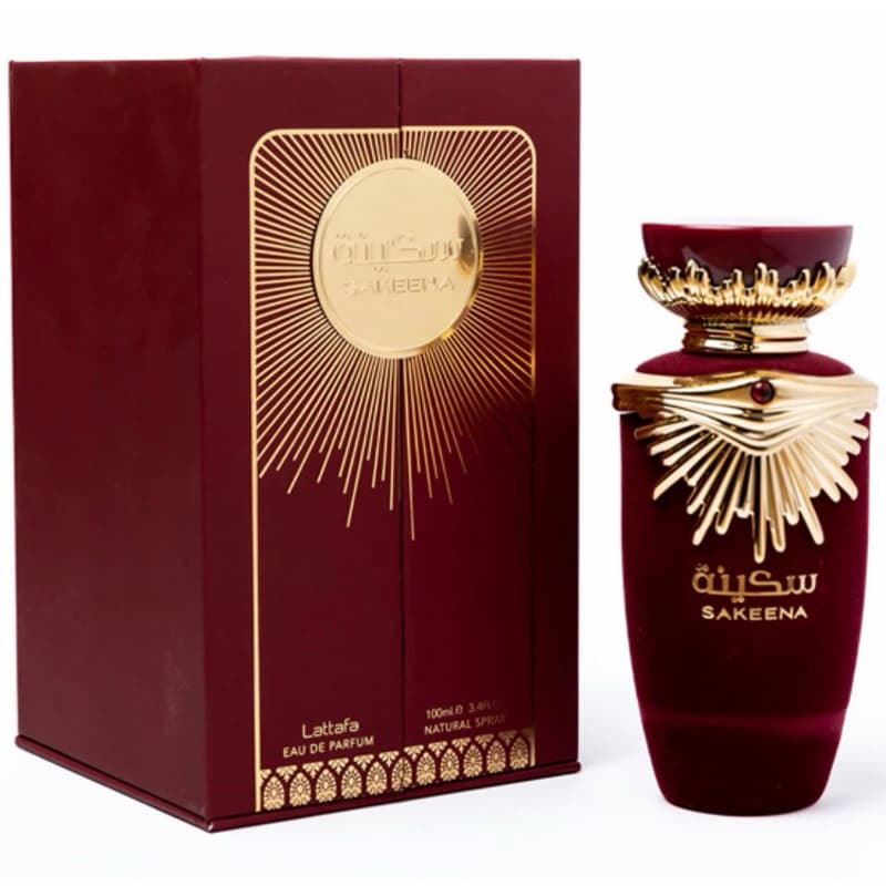 Perfume Feminino Árabe Sakeena 100ML - Aroma Sofisticado e Notas Duradouras