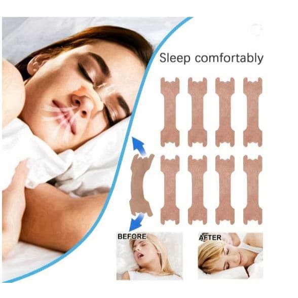 Dilatador Nasal Tiras Nasais   Tira Nasal Adesivo Kit 10/30/50 Unidades