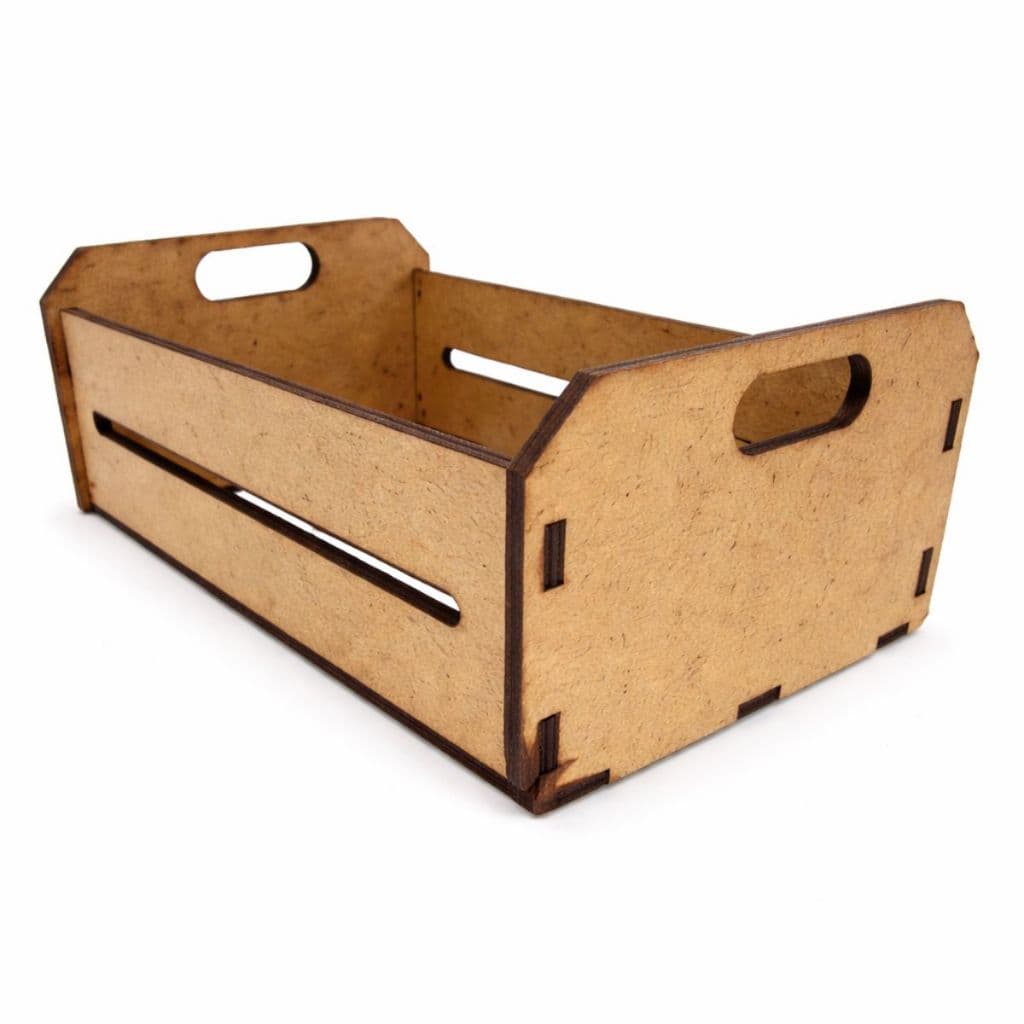 KIT 5-20 Caixotinho de Feira MDF CRU Decorativa para Presentes e Datas Especiais Lembrancinha LUM3